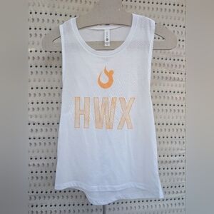 NWOT HOTWORX Women's Muscle Tank-White-Small
